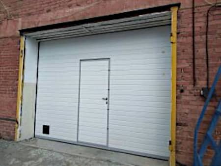 Ворота с калиткой для гаража купить в Ереване