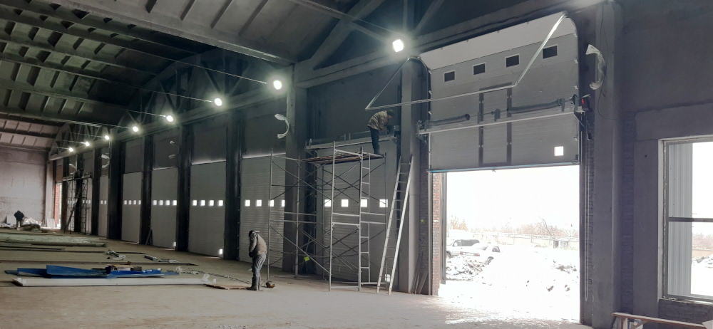 Промышленные ворота DoorHan в Ереване с установкой