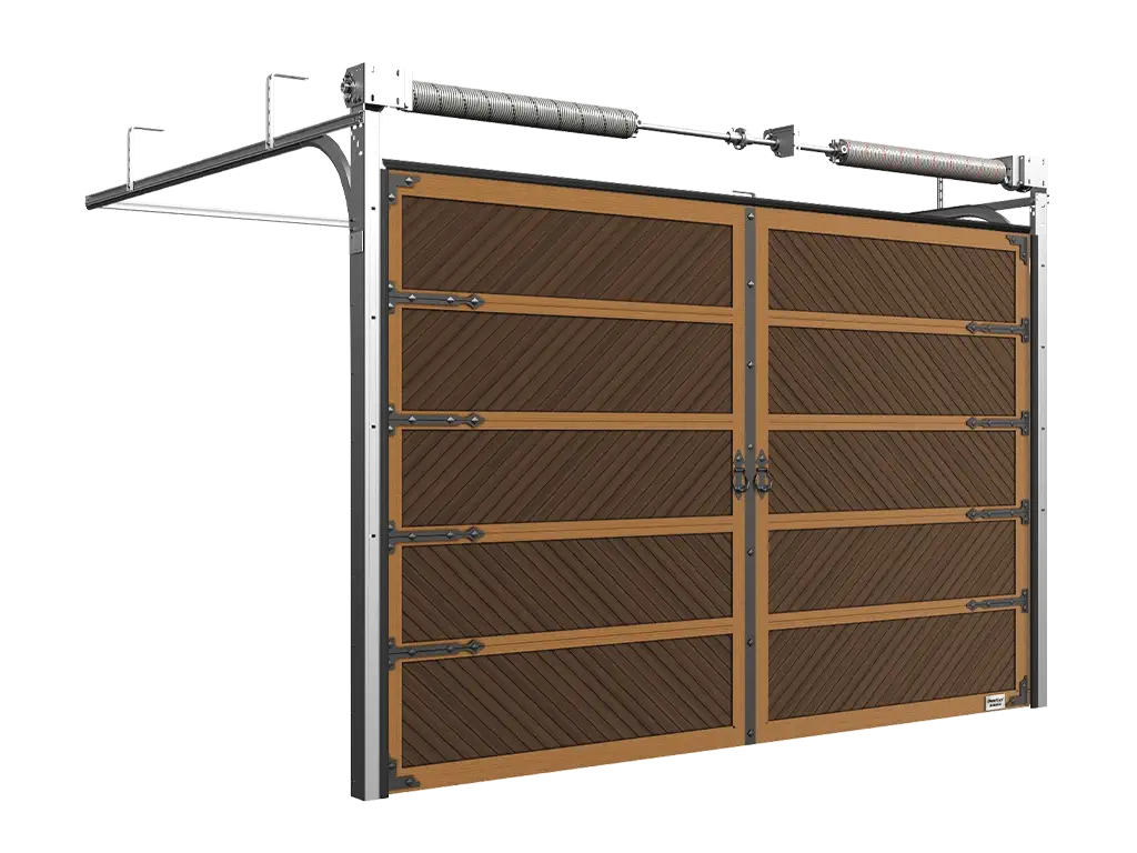 Премиальные секционные ворота