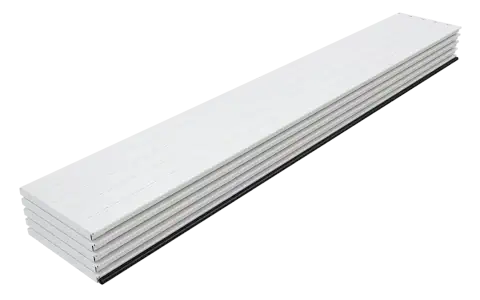 Полотно из гладких панелей для премиальных ворот